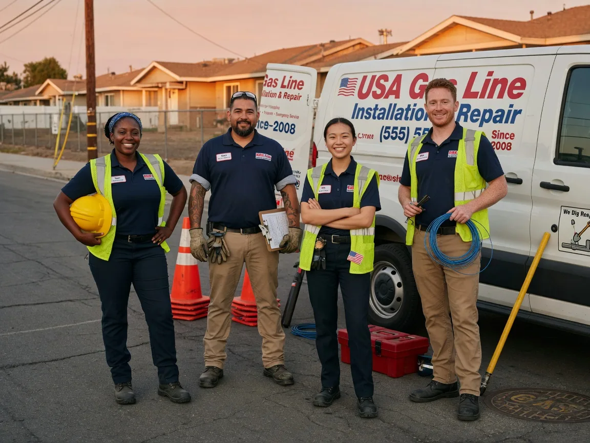 Gas Line Installation company in Pleasant Lake, MI