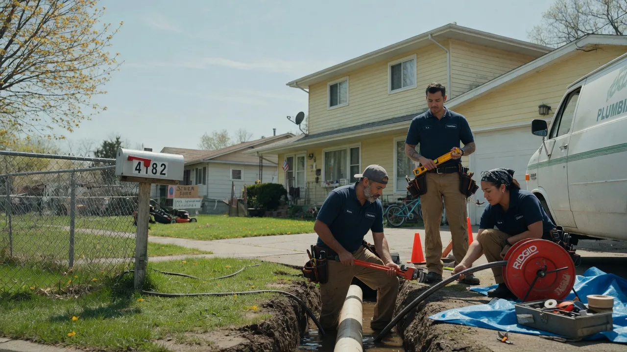 Gas Line Repair in Pleasant Lake, MI near me